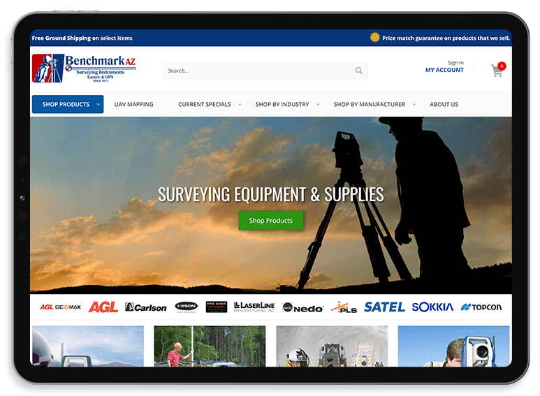 Mobile-friendly ecommerce website design