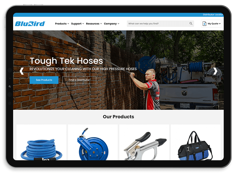 Mobile-friendly ecommerce website design