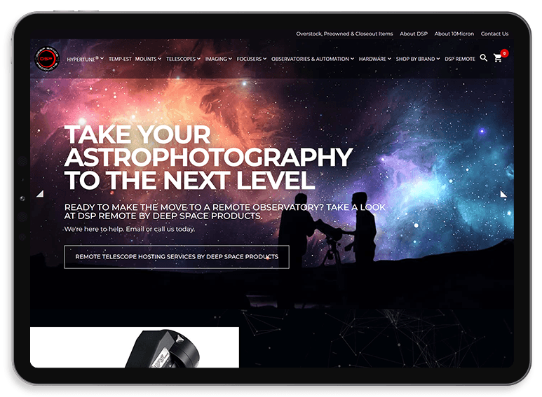 Mobile-friendly ecommerce website design