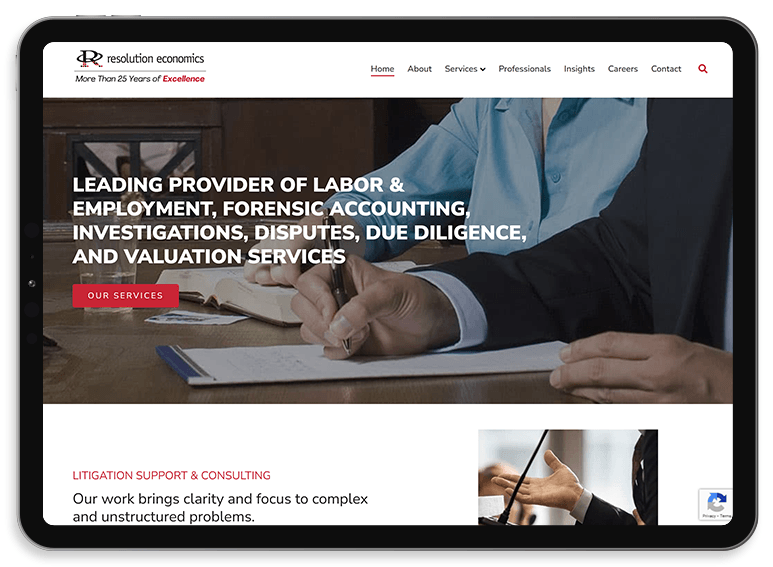 Mobile-friendly website design