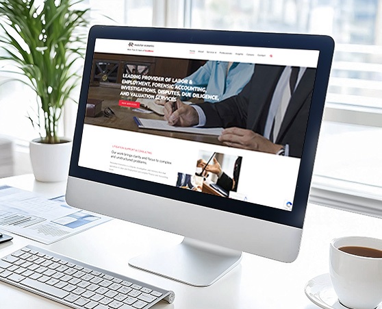 Web design for financial advisory firm 