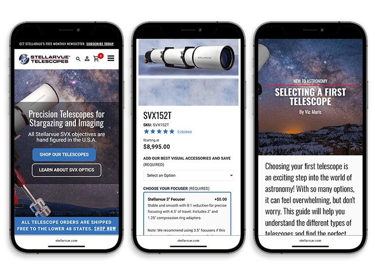 Responsive ecommerce web design