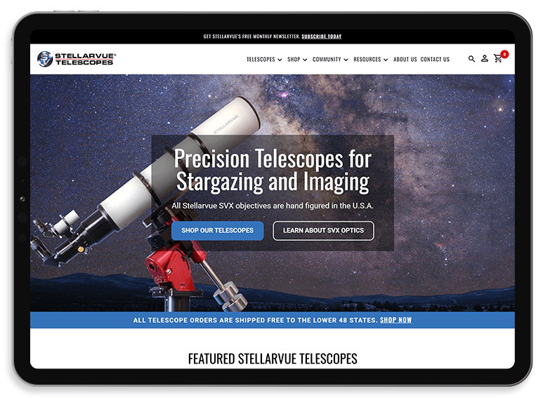 Mobile-friendly ecommerce website design